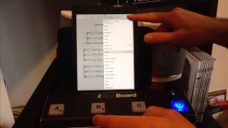 iRig BlueBoard et ForScore [upl. by Washburn517]