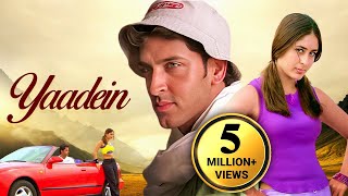 Kareena Kapoor Romantic Superhit Movie  YAADEIN Hindi Full Film  Jackie Shroff Hrithik Roshan [upl. by Marl553]