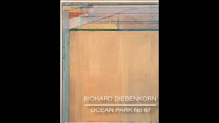 Art History  Richard Diebenkorn  Ocean Park No 67  Abstract Painting [upl. by Firman]