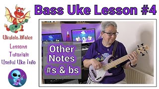 Bass Ukulele Lesson 4  Beginner U Bass Tutorial  Learn Your Bass Uke Notes s amp bs [upl. by Eednim]