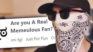 Memeulous Takes The Memeulous Quiz [upl. by Oniram]