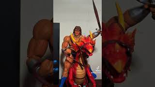 Axe Battler skeleton red dragon Storm Collectibles actionfigures stormcollectibles goldenaxe [upl. by Akienaj]