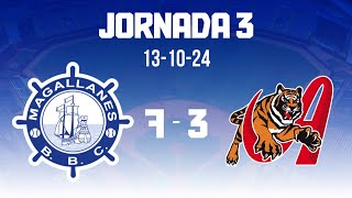 JORNADA 3 RESUMEN  Tigres de Aragua 3  Navegantes del Magallanes 7  2425 131024 [upl. by Billye]