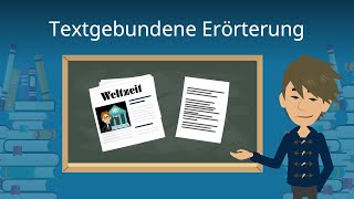 Textgebundene Erörterung einfach erklärt  Tipps amp Tricks [upl. by Summons]