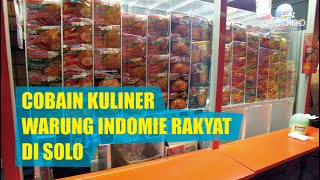 Cobain Kuliner Warung Indomie Rakjat di Solo [upl. by Nyltyak978]