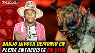 Brujo Despierta Demonio y se Manifiesta en Vivo [upl. by Nylatsyrc]