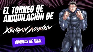 KENGAN ASHURA  Cuartos de Final COMPLETO [upl. by Orihakat729]