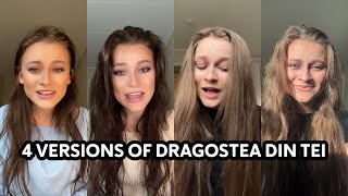 4 versions of Dragstea Din Tei  TikTok covers by EMMY [upl. by Ial670]