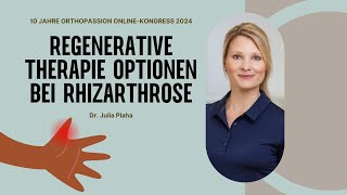 Regenerative Therapieoptionen bei Rhizarthrose Schonende Behandlung für Gelenkschmerzen im Daumen 👍 [upl. by Gernhard]