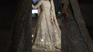 Bridal Walima Maxi Designs shorts wedding stylish trending [upl. by Enicar]