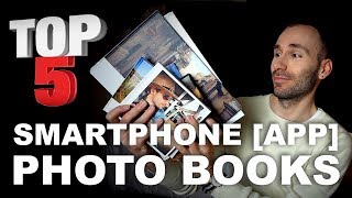 TOP 5 BEST Smartphone App Photo Books 2019 [upl. by Gaylor]