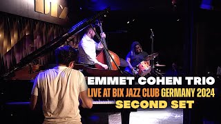 Emmet Cohen Trio  Live at Bix Jazz Club Germany 2024 SECOND SET [upl. by Nnyre]