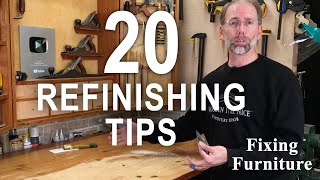 How to Refinish a Farmhouse Table and Apply a Polyurethane Finish a Fixing Furniture Restoration [upl. by Agnimod]