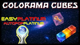 COLORAMA CUBES  Trophy Guide  Easy Platinum  20 Trophies  AUTOPOP PLATINUM [upl. by Ushijima311]