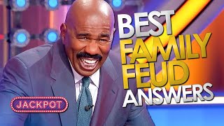 50 FUNNY Family Feud Answers With Steve Harvey [upl. by Ruffi]