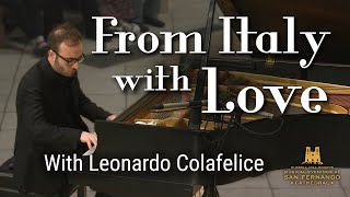 From Italy with Love with Leonardo Colafelice Full Concert  Musical Evenings  SF Cathedral [upl. by Lee]