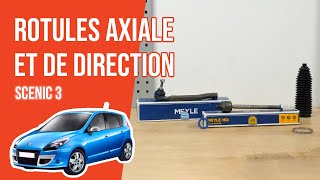 Changer la Rotule axiale et la Rotule de Direction Scenic 3 🚗 [upl. by Pond]