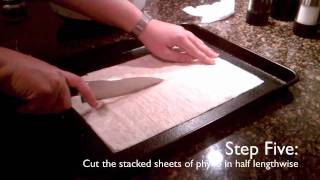 How to Make Spanakopita Triangles with Phyllo Sheets [upl. by Lamag698]