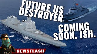 US Navy just presented its future destroyer Heres a detailed look at it [upl. by Adnowat]