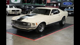 1970 FORD MUSTANG MACH 1 [upl. by Lezirg673]