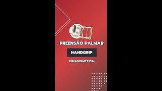 HANDGRIP Dinamometria  Força de preensão palmar [upl. by Nwahsyd]