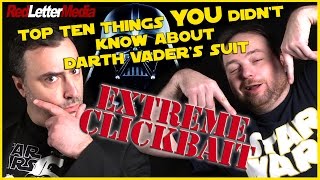 The top ten things YOU didnt know about Darth Vaders suit [upl. by Acker]