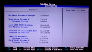 How to unlock BIOS Supervisor Password from Lenovo Thinkpad Laptop no damage to laptop [upl. by Anayra463]