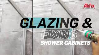 Glazing amp Fixing Shower Cabinets [upl. by Brass]