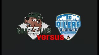 Grizzlies Linz versus EC Oilers Salzburg 19102024 [upl. by Anelram]