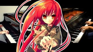 Shakugan no Shana OP1  Hishoku no Sora Piano Duet ft Fantasiex3 [upl. by Avis]