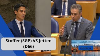 Stoffer SGP VS D66 quotDit is ONZIN niet christenen maar MOSLIMS gebruikten GEWELD tegen jodenquot [upl. by Artep871]