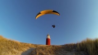 Dutch coast paragliding quotTEXELquot [upl. by Aley]