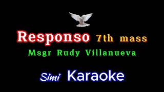 Responso 7th mass  Fr Rudy Villanueva Simi Karaoke request by Marissa casas [upl. by Starr536]