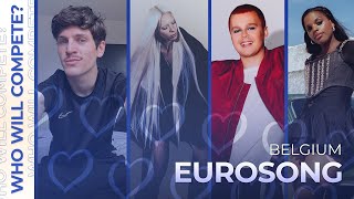 Eurosong 2025 Belgium  Who will compete [upl. by Cariotta]