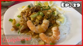 Pancit Palabok Filipino Recipe  Cristylicious Y3E29 [upl. by Frick]