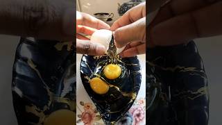 Egg Omelette Egg Fry Omlette Egg pouch food egg shorts short trending viralvideo chef [upl. by Airotna]