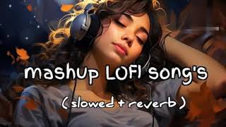 mashup lofi song  slowed  reverd feel the music video bollywood songs hindi 2024 [upl. by Eisele]