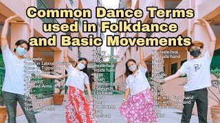 Common Dance Terms and Basic Movements used in Folkdance  Sir Pixie [upl. by Felty784]