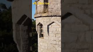 medieval tower with drone💪🏻cредневековая башня с дрона💪🏻 [upl. by Roberto282]