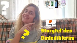 Storytelden Dinlediğim Kitaplar  Sesli Kitap storytel [upl. by Naesed]