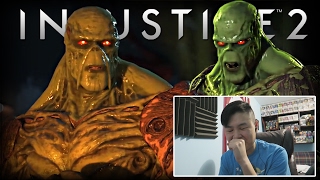 Injustice 2  Swamp Thing Gameplay Trailer REACTION [upl. by Dalis]