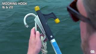 Kong boat mooring hooks buoy catcher [upl. by Normy744]