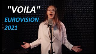 Barbara Pravi  Voilà  France 🇫🇷  Eurovision 2021 Aleksandra Szustak [upl. by Yci]