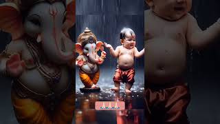 Sukhkarta dukhharta shorts viral trending ganesh ganesha ganpati cute bappa song ytshorts [upl. by Hoban404]