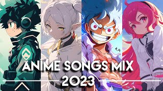 Best Anime Openings amp Endings Mix of 2023 │Full Songs [upl. by Daj]