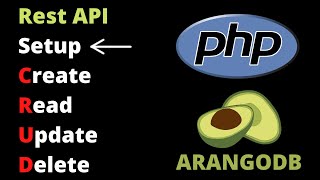 Setup ArangoDB with PHP and Docker and start creating a Rest API [upl. by Jameson]