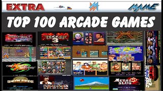 Top 100 Classic Arcade Games on ExtraMAME  Top 100 Games Countdown  Best of the Best [upl. by Wooster]