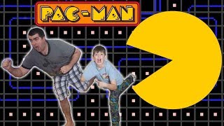 Leland Playing Old School Original PACMAN Game Will Daddy RAGE [upl. by Faustina]