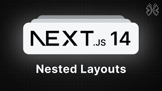 Nextjs 14 Routing  15  Nested Layouts [upl. by Kcinimod]