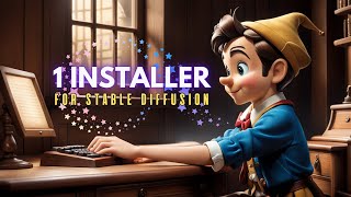 Pinokio The Ultimate Stable Diffusion Installer [upl. by Nohsad]